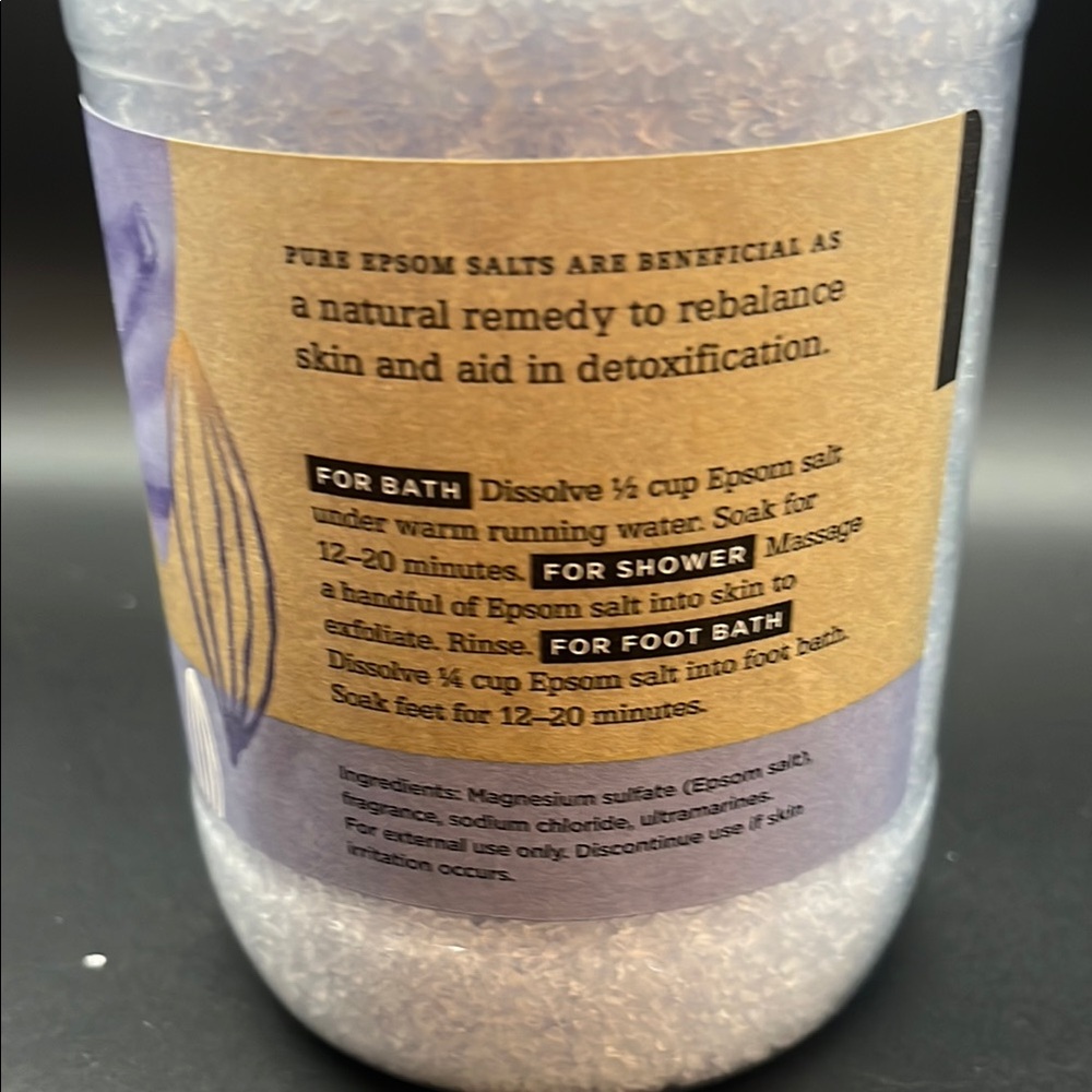 Relaxing Bath Salts - Lavender Orange - Picture 3 of 3
